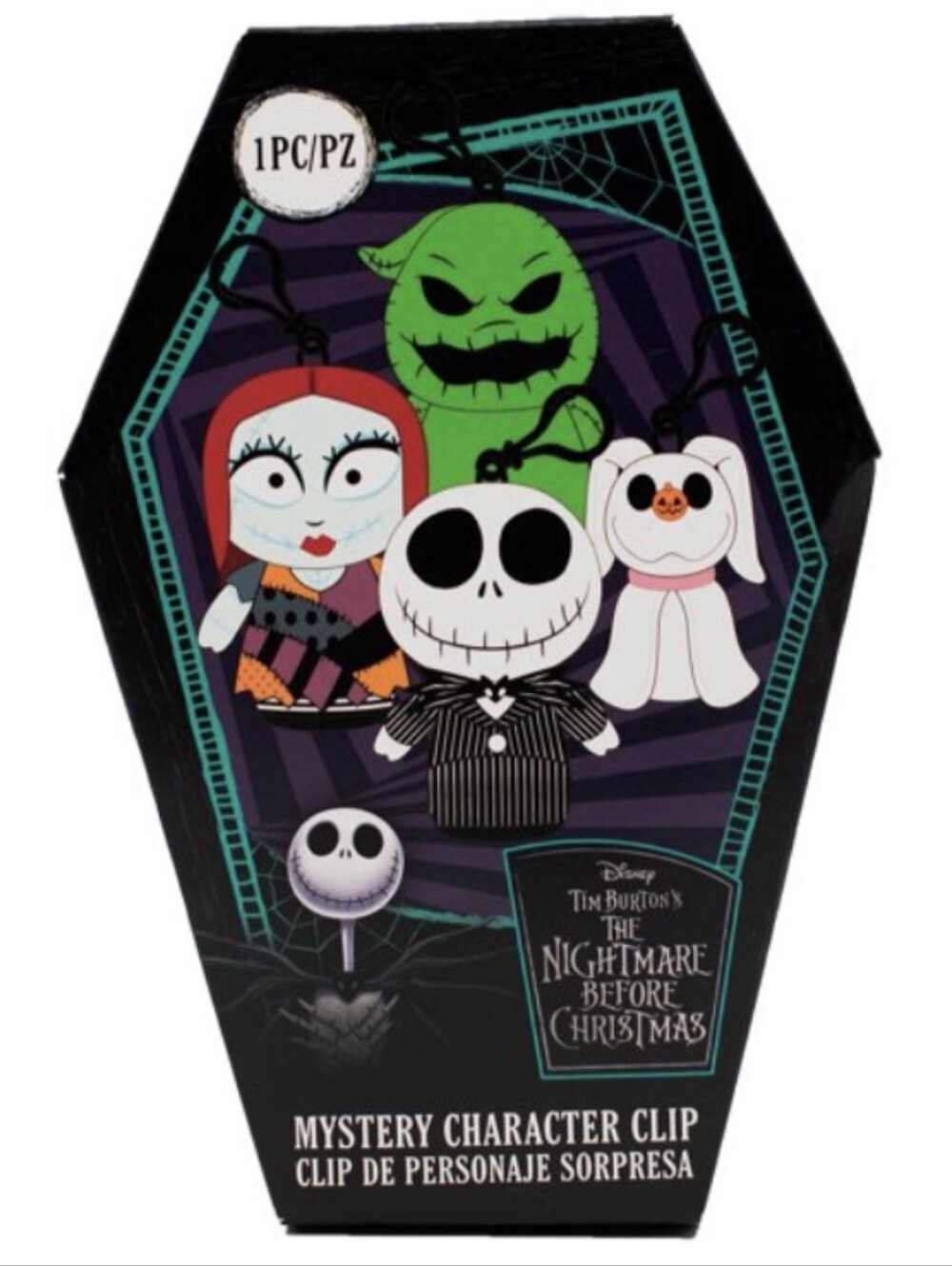 Disney Nightmare Before Christmas Blind Bag Plush Mystery Backpack Clip Keychain - Picture 1 of 4
